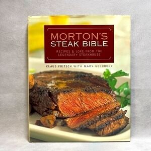 Recipes Book Morton's Steak Bible Cookbook